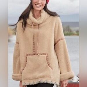 Sundance Mountain Loft Fleece Pullover Sweater S